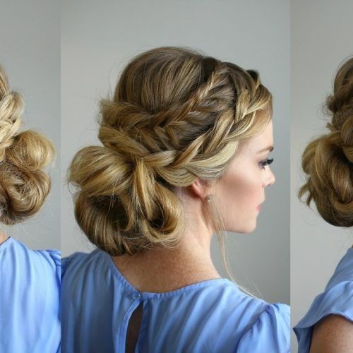 Intricate Updo Ponytail Hairstyles For Highlighted Hair (Photo 17 of 20)