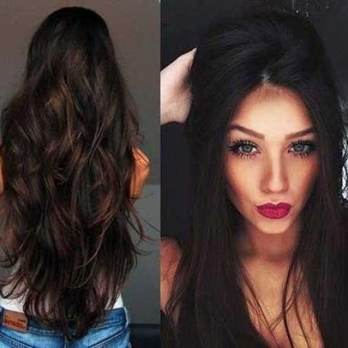 Long Haircuts For Brunettes (Photo 7 of 15)