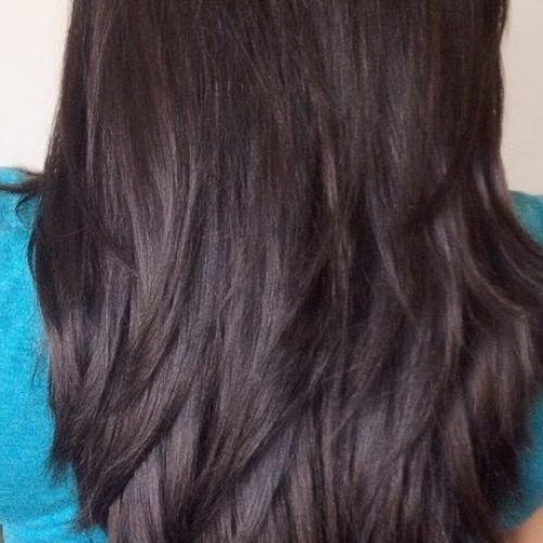 Long Haircuts From The Back (Photo 7 of 15)