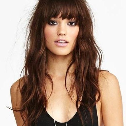 Long Haircuts Styles With Bangs (Photo 6 of 15)