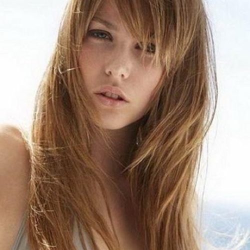 Long Hairstyles For Fine Hair With Bangs (Photo 1 of 20)