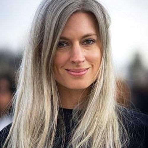 Long Hairstyles For Gray Hair (Photo 6 of 15)