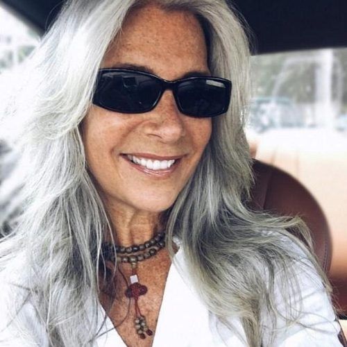 Long Hairstyles For Grey Haired Woman (Photo 10 of 15)