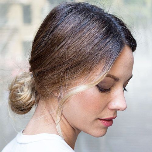 Looped Low Bun Hairstyles (Photo 6 of 20)