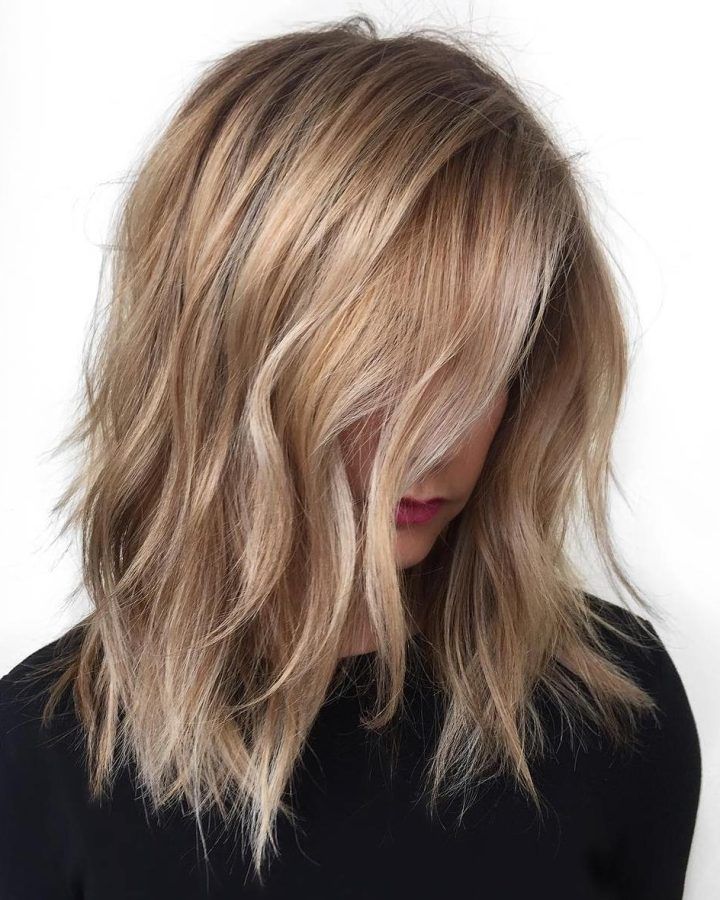 20 Collection of Loosely Coiled Tortoiseshell Blonde Hairstyles