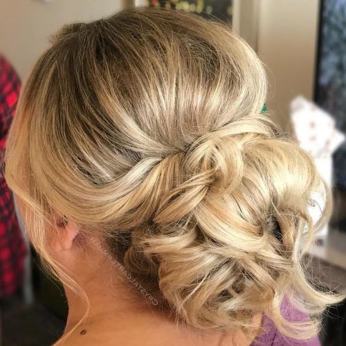Low Messy Bun Hairstyles For Mother Of The Bride (Photo 15 of 20)
