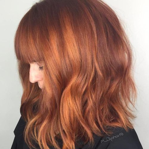 Medium Hairstyles For Red Hair (Photo 9 of 20)