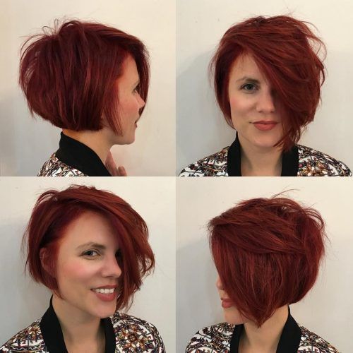 Messy And Modern Side-Swept Hairstyles (Photo 14 of 20)