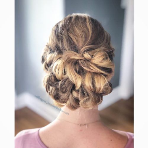Messy High Bun Prom Updos (Photo 12 of 20)
