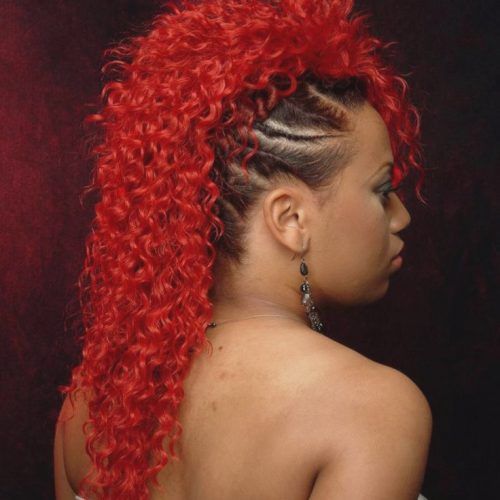 Mohawks Hairstyles With Curls And Design (Photo 10 of 20)