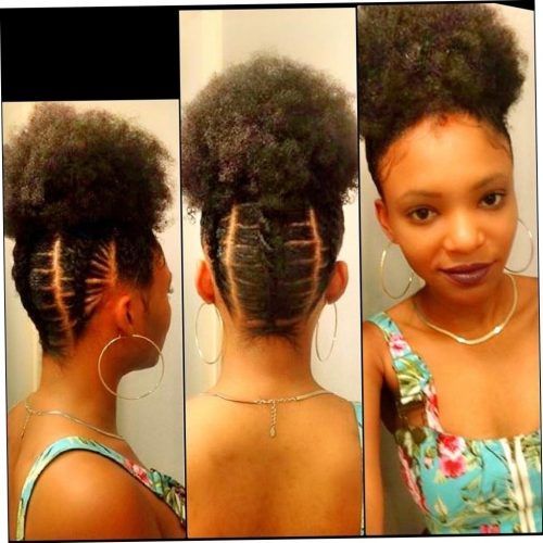 Natural Cornrow Hairstyles (Photo 6 of 15)
