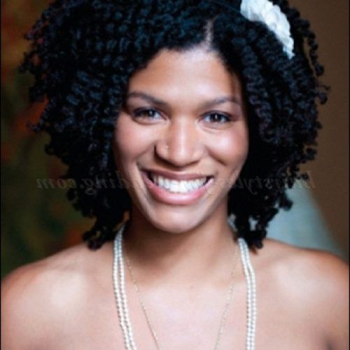 Naturally Curly Wedding Hairstyles (Photo 19 of 20)