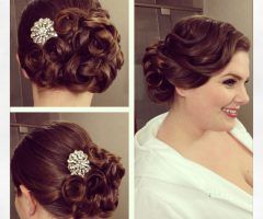2024 Popular Pin Curls Wedding Hairstyles