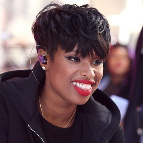Medium Haircuts For Black Women With Fine Hair (Photo 17 of 20)