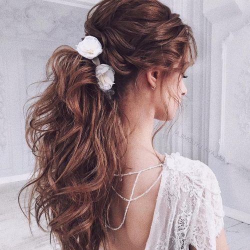 Pony Hairstyles With Textured Braid (Photo 8 of 20)