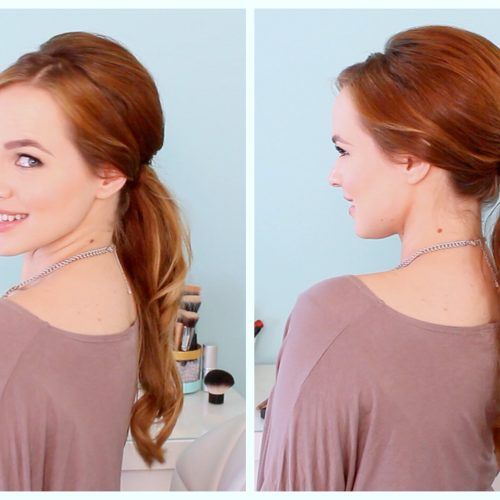 Ponytail Hairstyles With Bump (Photo 5 of 20)