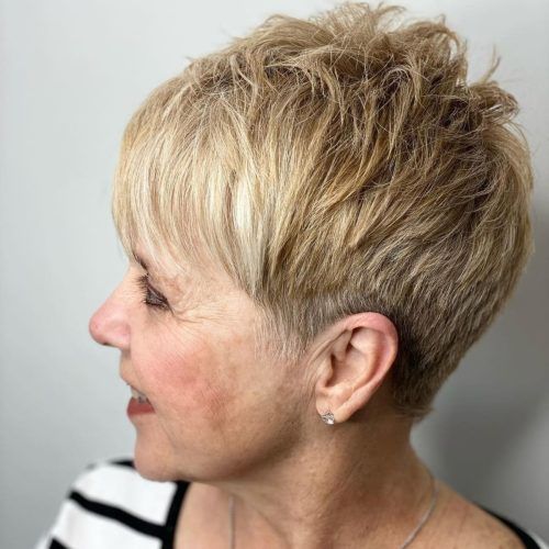 Punky Pixie Haircuts For Over 60 (Photo 1 of 20)