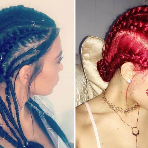 Red Cornrows Hairstyles (Photo 15 of 15)