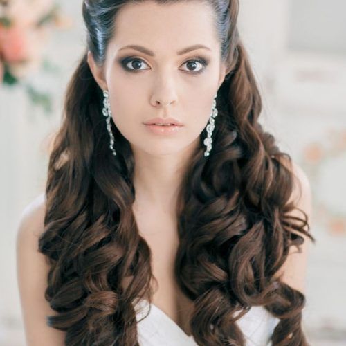 Retro Wedding Hairstyles For Long Hair (Photo 4 of 15)