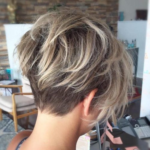 Shaggy Pixie Hairstyles With Balayage Highlights (Photo 1 of 20)