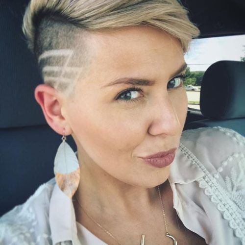 Shaved Sides Pixie Hairstyles (Photo 10 of 20)