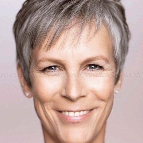 Short Pixie Haircuts For Gray Hair (Photo 6 of 20)