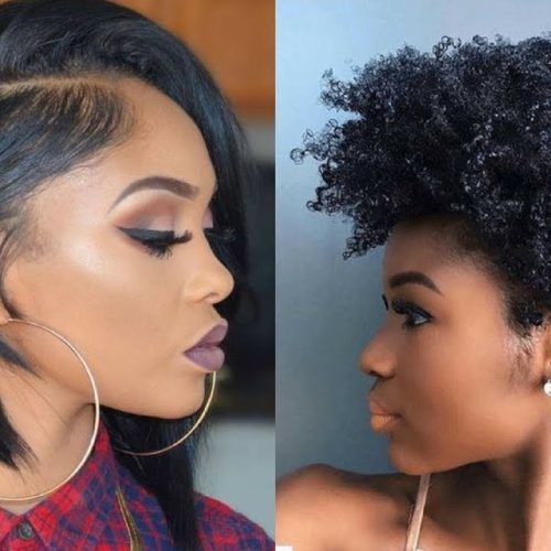 Medium Haircuts For Black Women With Natural Hair (Photo 16 of 20)