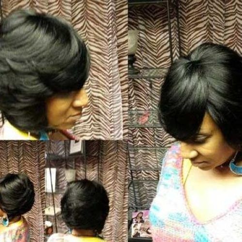 Short Weave Bob Hairstyles (Photo 15 of 15)