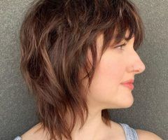 20 Best Collection of Shorter Shag Haircuts with Razored Layers