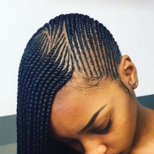 Side French Cornrow Hairstyles (Photo 3 of 15)