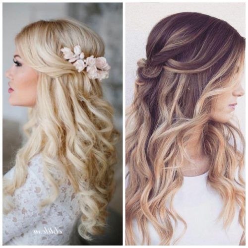 Soft Shoulder-Length Waves Wedding Hairstyles (Photo 3 of 20)