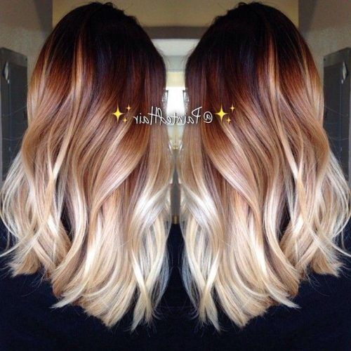 Two Tone Long Hairstyles (Photo 4 of 15)