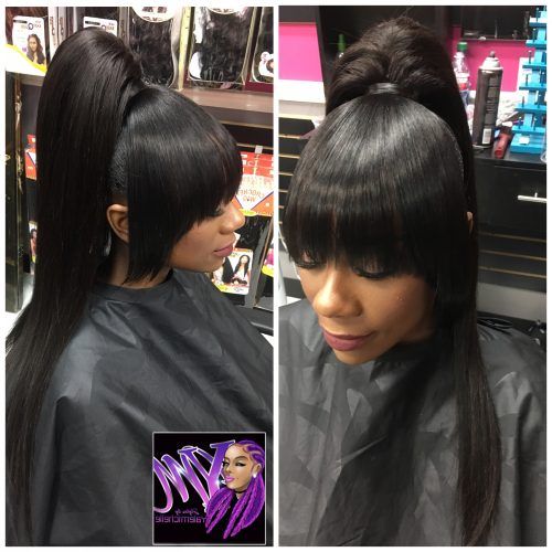 Weave Ponytail Hairstyles (Photo 13 of 20)