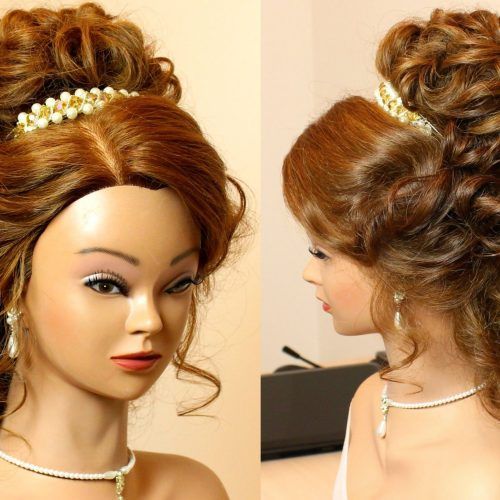 Wedding Hairstyles For Long Hair And Bangs (Photo 6 of 15)
