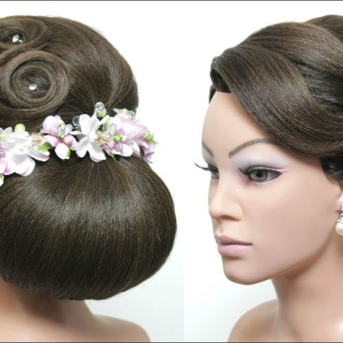Wedding Hairstyles For Long Low Bun Hair (Photo 12 of 15)