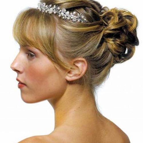 Wedding Hairstyles For Medium Length Hair With Side Ponytail (Photo 13 of 15)