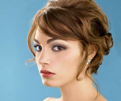 15 Photos Wedding Hairstyles for Short Hair and Bangs