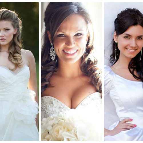 Wedding Hairstyles To Make Face Thinner (Photo 1 of 15)