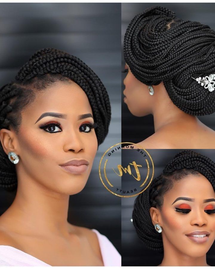 15 Ideas of Wedding Hairstyles with Box Braids