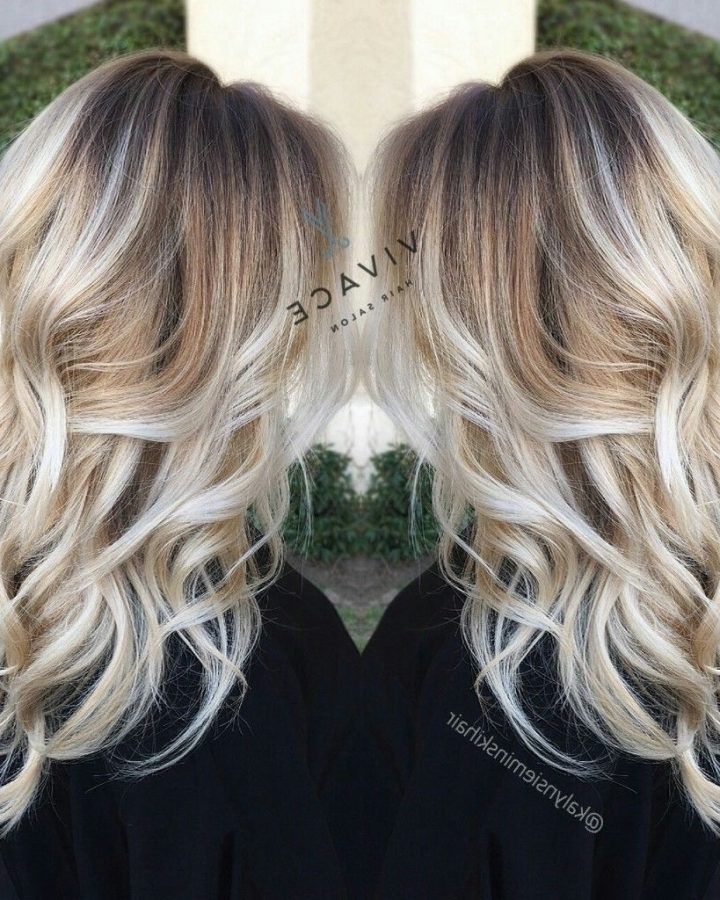 20 Collection of White Blonde Hairstyles for Brown Base