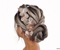 15 Ideas of Bun Updo with Accessories for Thick Hair