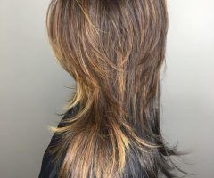 20 Collection of Chic Flipping Layers Long Shag Haircuts