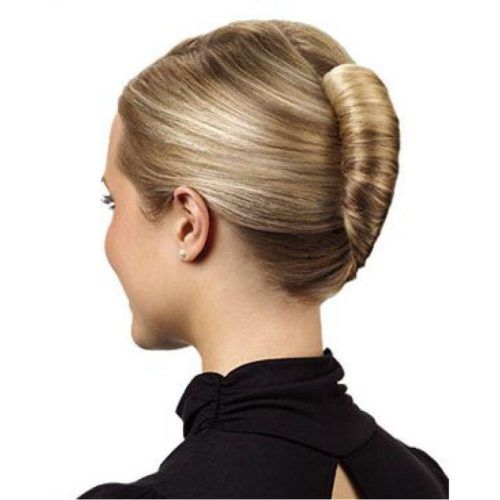 Sleek French Knot Hairstyles With Curls (Photo 11 of 20)