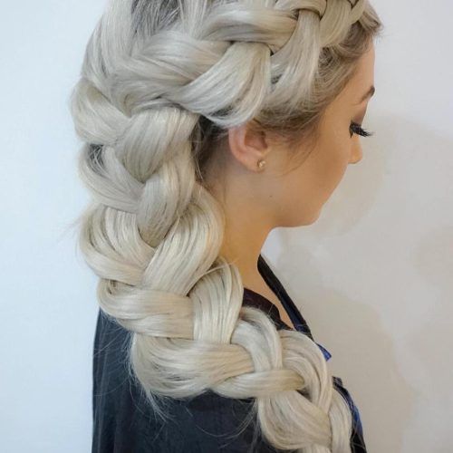 Pancaked Side Braid Hairstyles (Photo 17 of 20)
