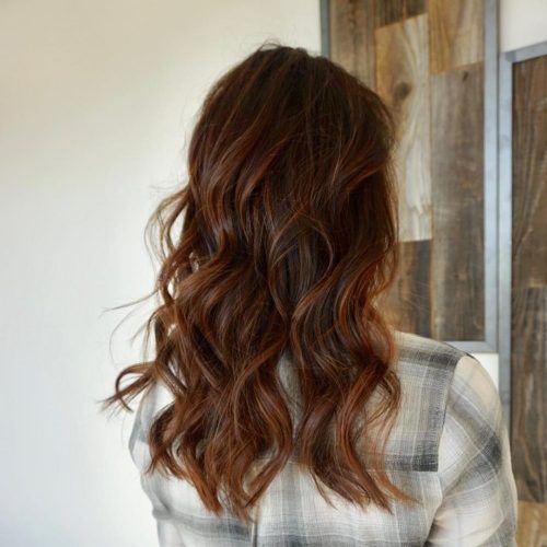 Long Layered Brunette Hairstyles With Curled Ends (Photo 5 of 20)