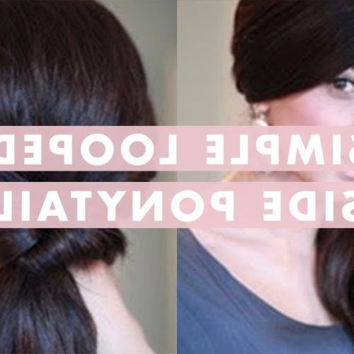 Side Ponytail Prom Hairstyles (Photo 19 of 20)