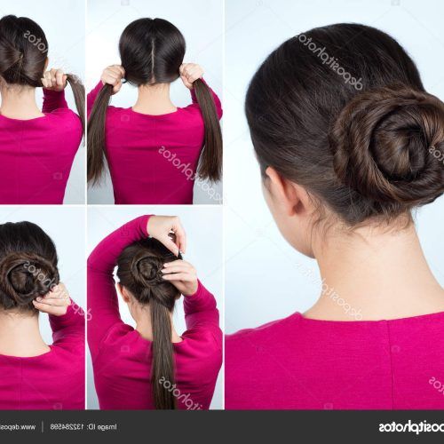 Simple Pony Updo Hairstyles With A Twist (Photo 18 of 20)