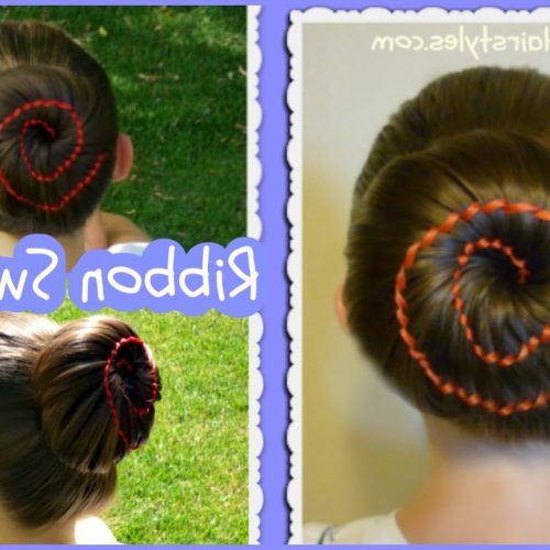 Swirl Bun Updo Hairstyles (Photo 3 of 20)
