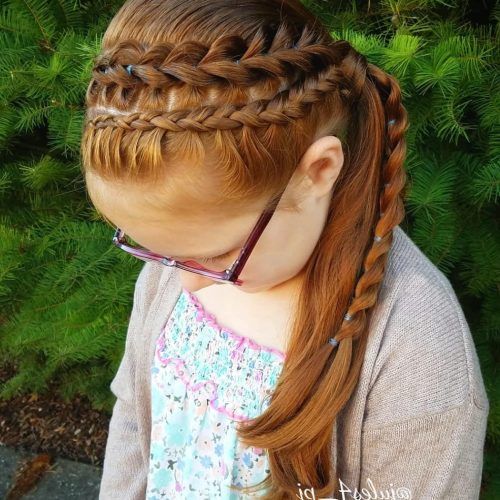 Three Strand Pigtails Braid Hairstyles (Photo 7 of 20)