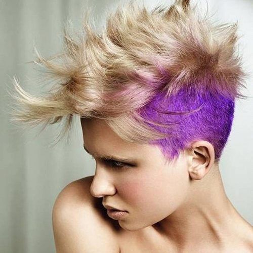 Short Messy Lilac Hairstyles (Photo 13 of 20)